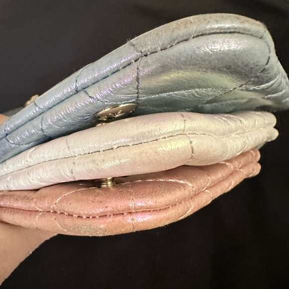 AMAZING π Chanel 3 Piece Detachable Metallic O case - Picture 7 of 16